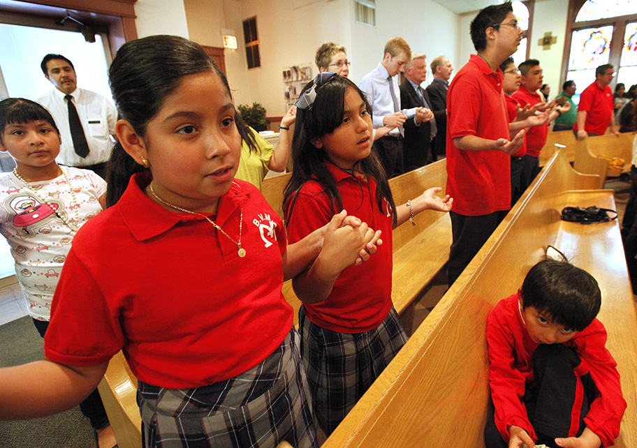Between two schools, 225 years of Catholic education Chicagoland
