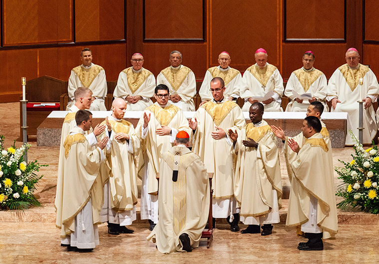 New priests are to be servant-leaders