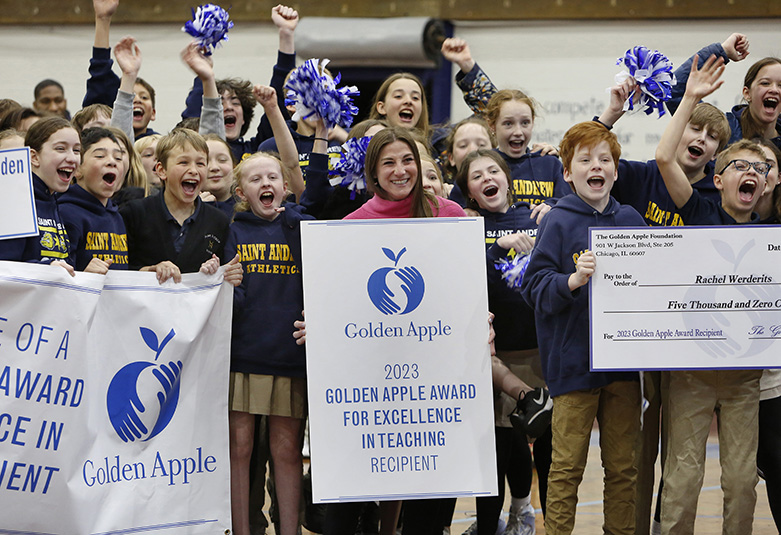 Five teachers selected for Golden Apples