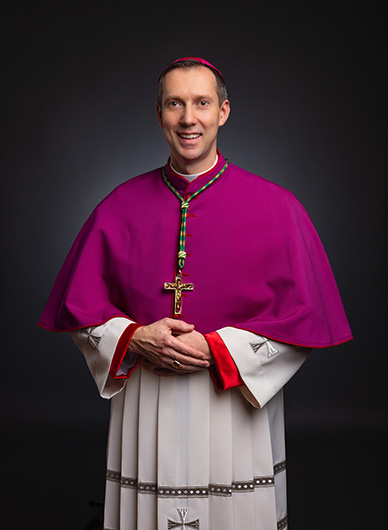 Bishop Robert Fedek formal portrait