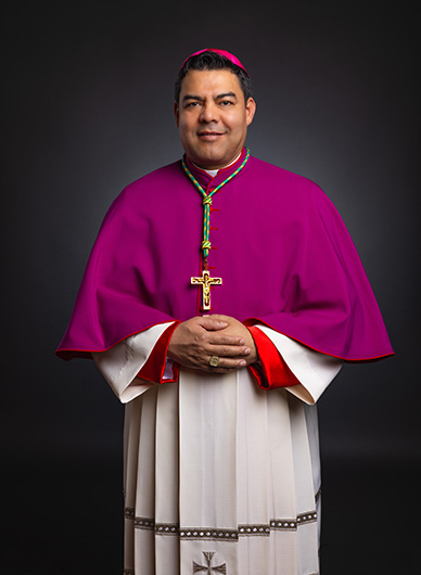 Bishop Hose Maria Garcia-Maldonado formal portrait