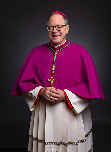 Bishop Timothy O'Malley formal portrait