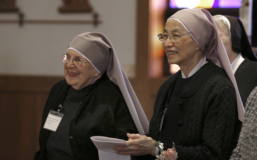 Women, men religious celebrate vocation milestones